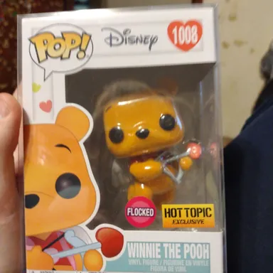 Disney Winnie the Pooh (Flocked)