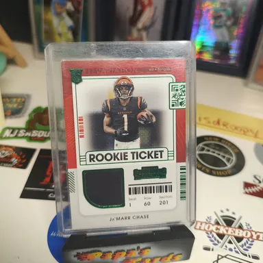 Bengals Ja'Marr Chase rookie patch