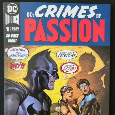 DC's Crimes of Passion #1 Putri 🍆 Batman Catwoman Nightwing