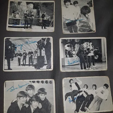 Beatles 1964 Signed Series Cards