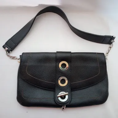 Lamarthe Black Shoulder Handbag