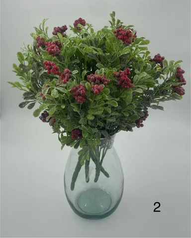 Floral Iced Berry Artificial Greenery