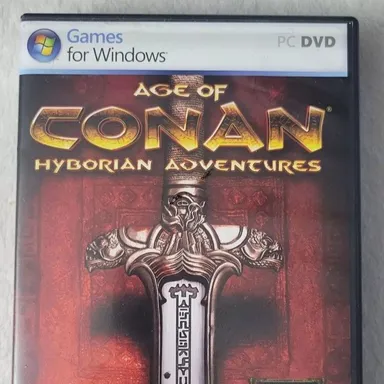 Age Of Conan Hyborian Adventures Game For Windows PC DVD 2 Disc Set Of 2.