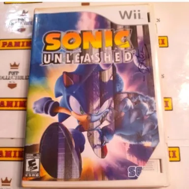 Sonic Unleashed 🎮 Nintendo Wii Vintage Video Game