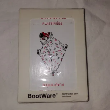 #79  NEW  Bootware playing cards 