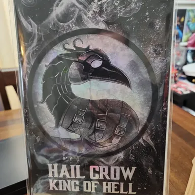 Hail Crow King of Hell (Mortal Kombat Homage) fleck foil 4 of 4