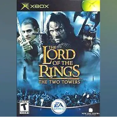 Lord of The Rings Two Towers 🔥 Original Microsoft Xbox 🎮 Vintage Video Games