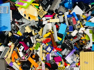 Lot Of 10 Pounds Of Legos Bulk Lot Bricks Parts Pieces All Lego Pieces Black Toy