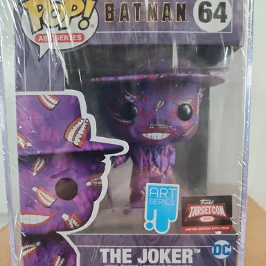 Pop Art Artist Series Batman 64 THE JOKER Vinyl Figure Target Exclusive New
