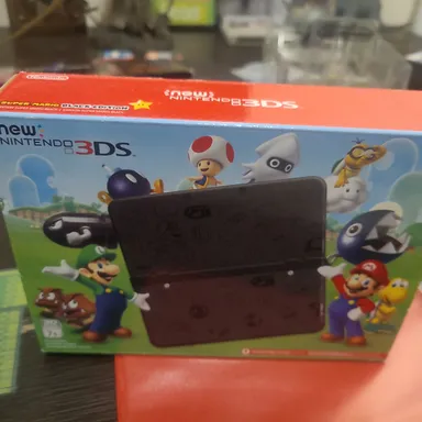 BOX ONLY!! Super Mario Black Edition 3DS