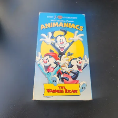 VHS - TV SHOW - CARTOON - Animaniacs The Warners Escape