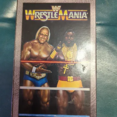 WrestleMania I VHS VGC