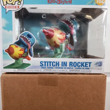 Funko Pop! Rides: Disney - Stitch in Rocket #102