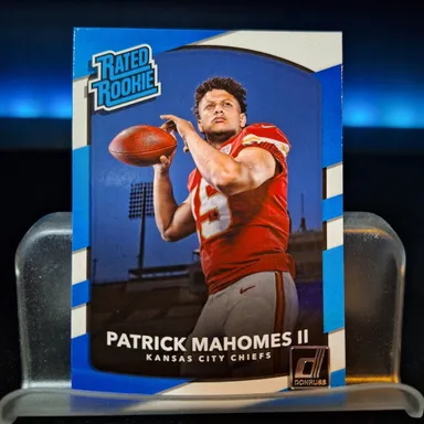 Chiefs Patrick Mahomes Donruss Rated Rookie