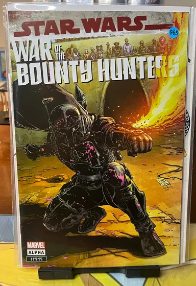 Star Wars: War of the Bounty Hunters Alpha #1 Store Exclusive
