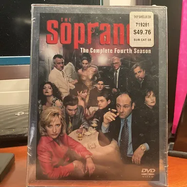 Sopranos: Complete Fourth Season (DVD, 2003) HBO Video Brand New Sealed