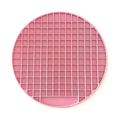 Pink Lick Mat Enrichment For Dogs