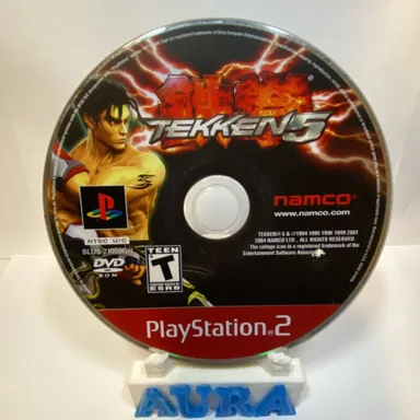 PS2 Tekken 5 Greatest hits *disc only loose
