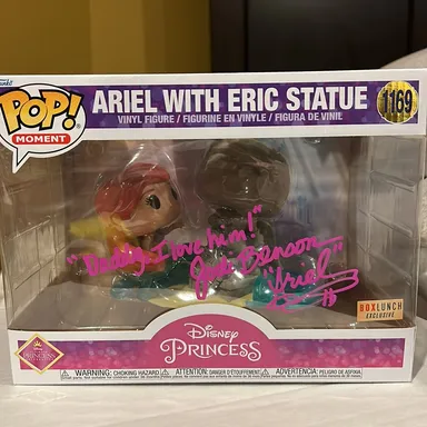 Ariel with Eric Statue (Autographed)
