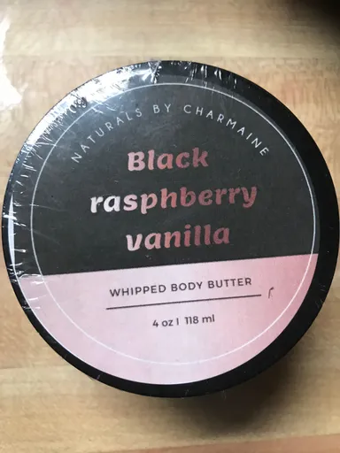 Black raspberry vanilla body butter