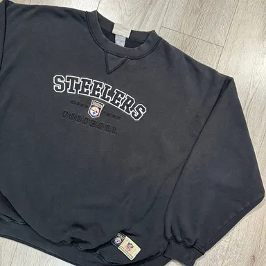 Vintage NFL Steelers Crewneck Sweatshirt Size XXL