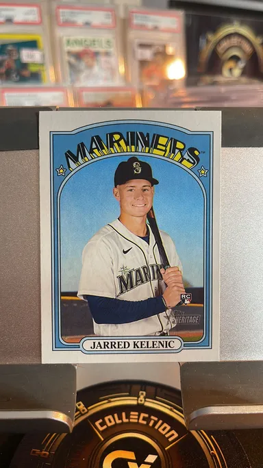 2021 Jared Kelenic Rookie Topps Heritage Seattle Mariners MLB