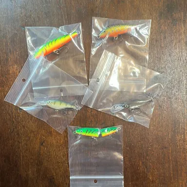5 lures lot 2