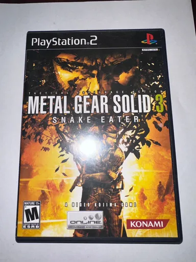 Metal Gear Solid 3: Snake Eater (PS2 PlayStation 2, 2004)