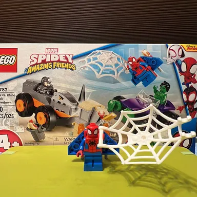 Spider-man with jet pack and net from 10782
