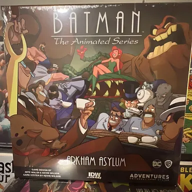 Batman The Animated Series Arkham Asylum IDW Board Game Expansion BTAS NIB & SEALED
