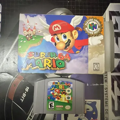 Mario 64 rough box no manual