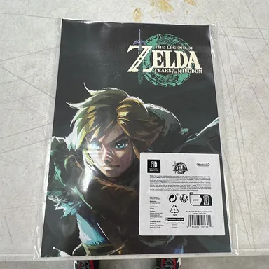 New official Nintendo Zelda, tears of the kingdom poster