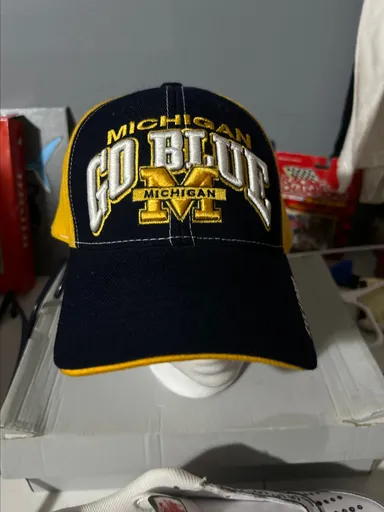Michigan Wolverines Velcro Strap Hat