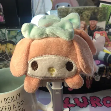 My Melody Hair, plushy, claw clip made with Love🥰