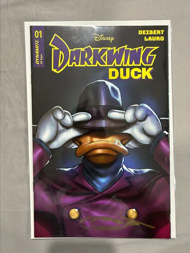 Darkwing Duck #1 Jay-Z Black Album Tribute Signed by Sajad Shah