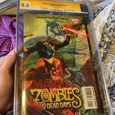 Marvel Zombies: Dead Days #1 SIGNED