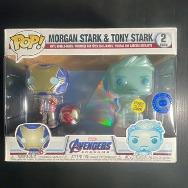 Morgan Stark & Tony Stark (Glows in the Dark)- 2 Pack