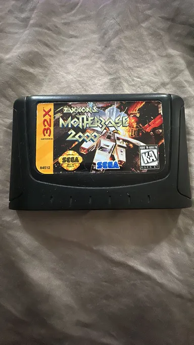 Zaxxon Motherbase 2000 Sega 32X Game