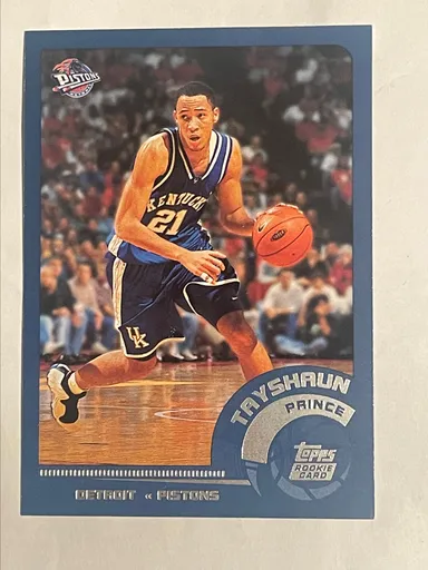 2002 Topps Basketball #207 Tayshaun Prince Rookie