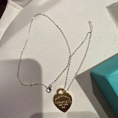 Tiffany and Co Heart Necklace