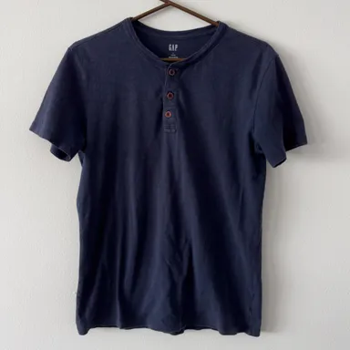 Gap Navy Blue T-Shirt Men’s Size Small 100% Cotton