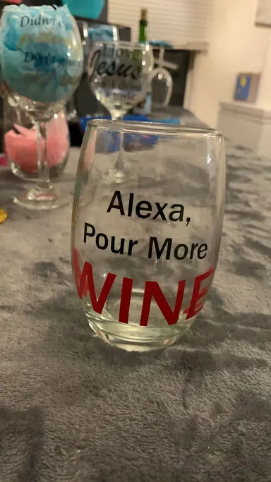 Alexa, Pour more Wine