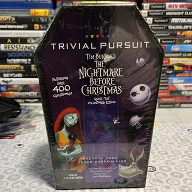 Trivial Pursuit Tim Burtons The Nightmare Before Christmas Collectors Edition