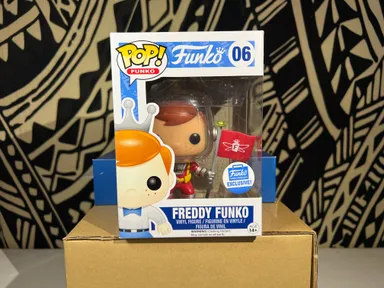 Funko Freddy Funko (Astronaut) (w/ Flag)