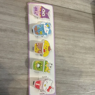 New assorted Sanrio drink clips