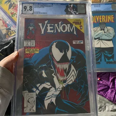 Venom Lethal Protector #1 9.8 Custom Label
