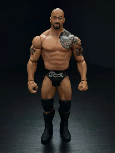 2012 The Rock / WWE Signature Series / Mattel look