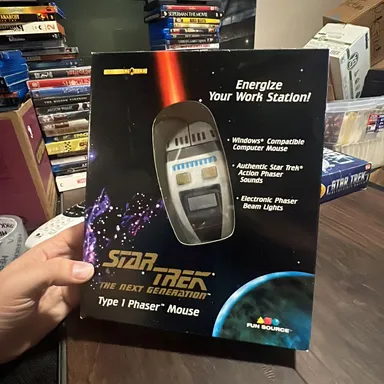 Star Trek Type 1 Phaser Mouse