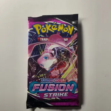 Pokémon Sword and Shield Fusion Strike Booster Pack Unopened 🔥