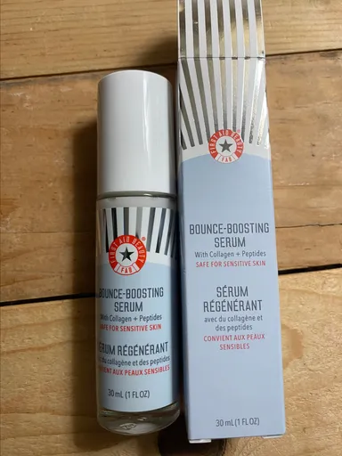 FIRST AID BEAUTY Bounce-Boosting Serum with Collagen + Peptides new